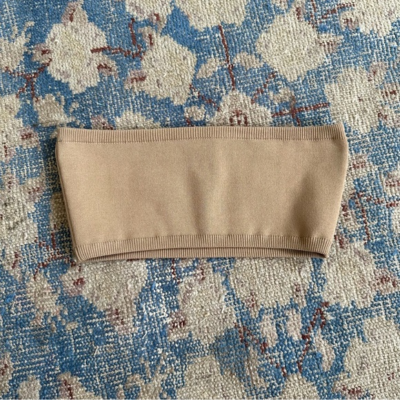 NWOT MaxMara Avori Cropped Stretch Cotton-blend Bandeau Top S - Picture 5 of 8